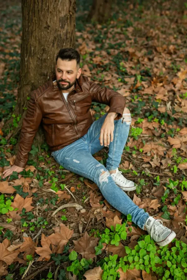 Madrid Pure Leather Jacket - Wholesale - Image 10