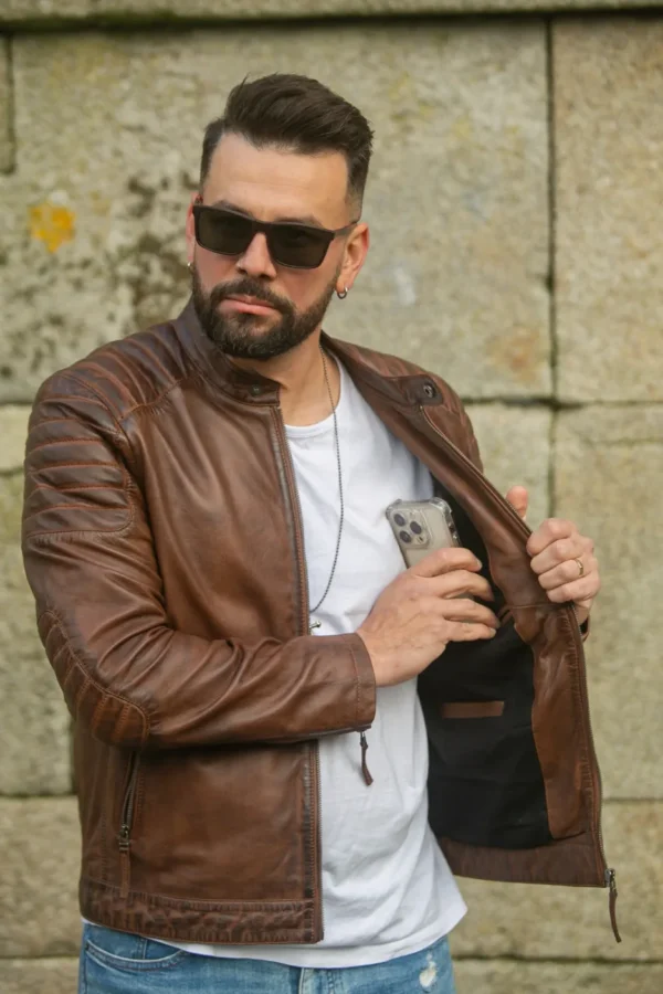 Madrid Pure Leather Jacket - Wholesale