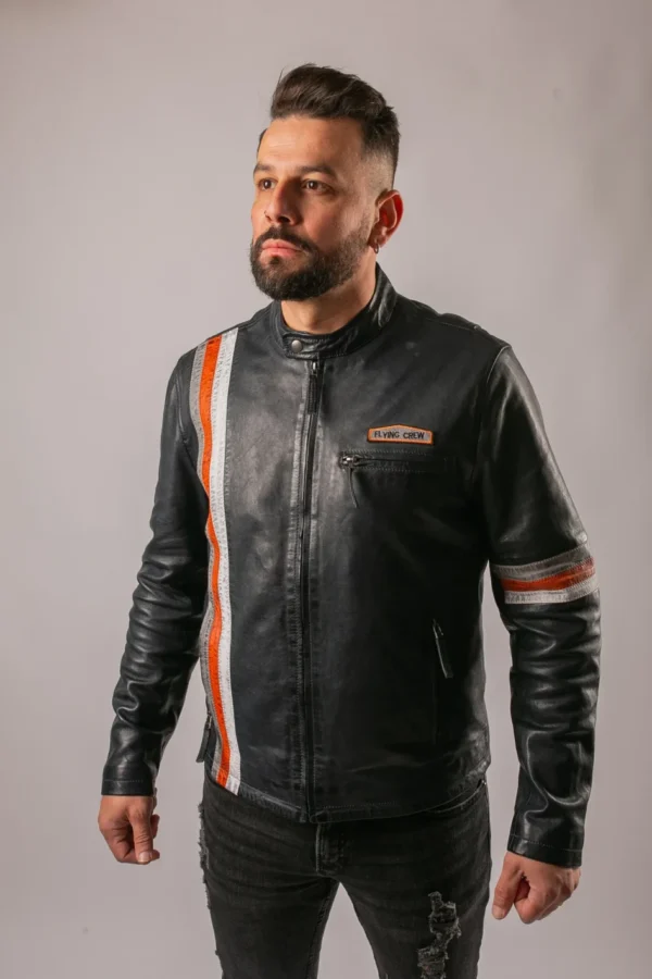 New York Moto Leather Jacket - Wholesale - Image 3