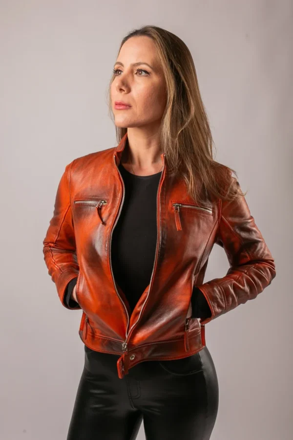 Marrakech Pure Leather Jacket - Wholesale - Image 4