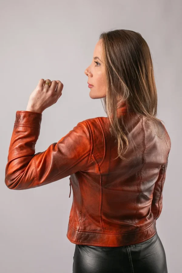 Marrakech Pure Leather Jacket - Wholesale - Image 6