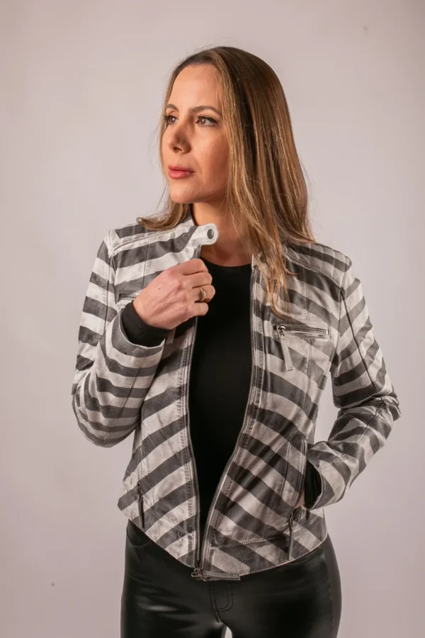 Nairobi Pure Leather Jacket - Wholesale - Image 6