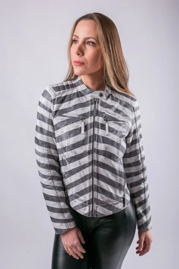 Nairobi Pure Leather Jacket - Wholesale - Image 3