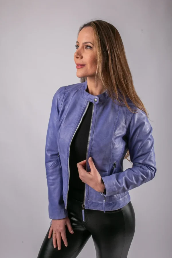 Milan Pure Leather Jacket - Wholesale - Image 4