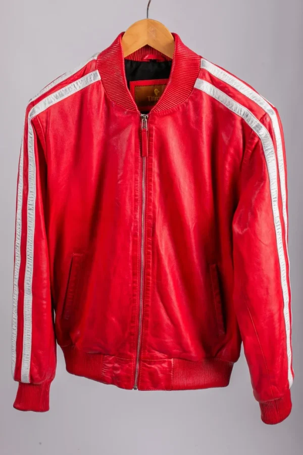 Leather Jacket, Sheep Leather Jacket, Genuine Leather, Red Jacket, Leather Wholesaler, Leather Manufacturer