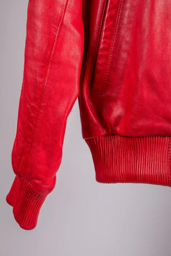 Leather Jacket, Sheep Leather Jacket, Genuine Leather, Red Jacket, Leather Wholesaler, Leather Manufacturer