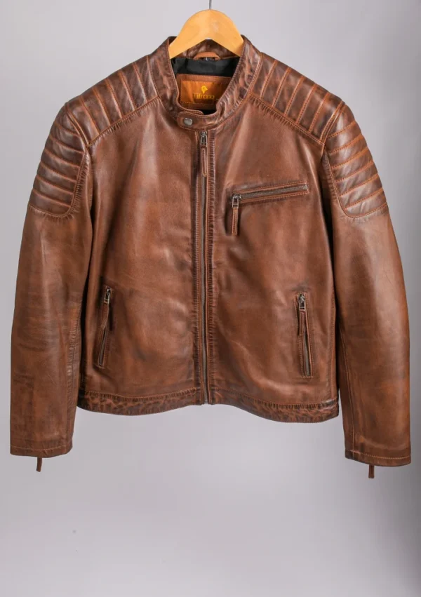 Madrid Pure Leather Jacket - Wholesale - Image 2