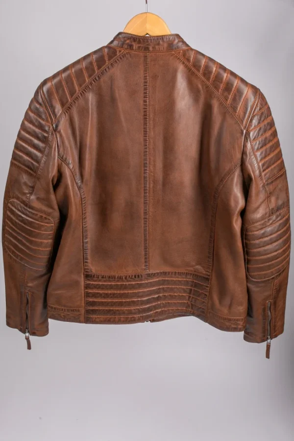 Madrid Pure Leather Jacket - Wholesale - Image 3