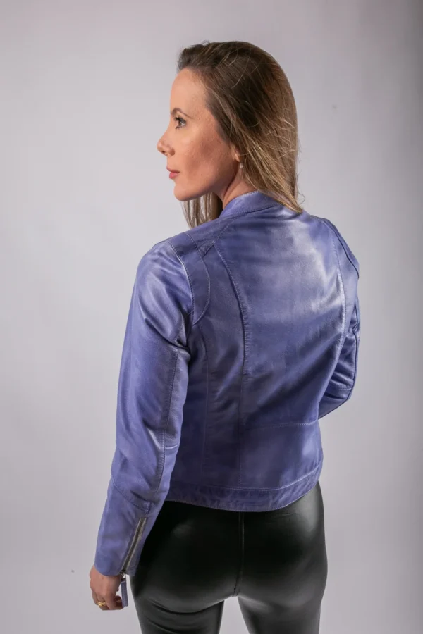Milan Pure Leather Jacket - Wholesale - Image 5